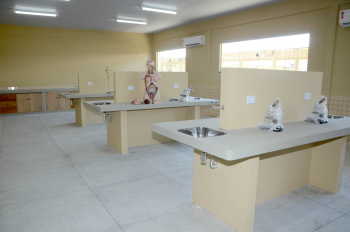 Foto: Escola Profª Isaura Baía, em Mocajuba, é a 72ª reconstruída pelo Governo do Pará | Fotógrafo: Rai Pontes